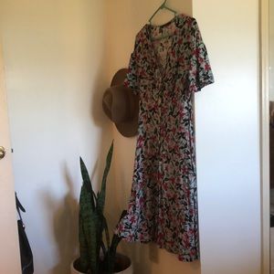 Zara floral dress